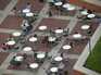 terrasse de café, British Library